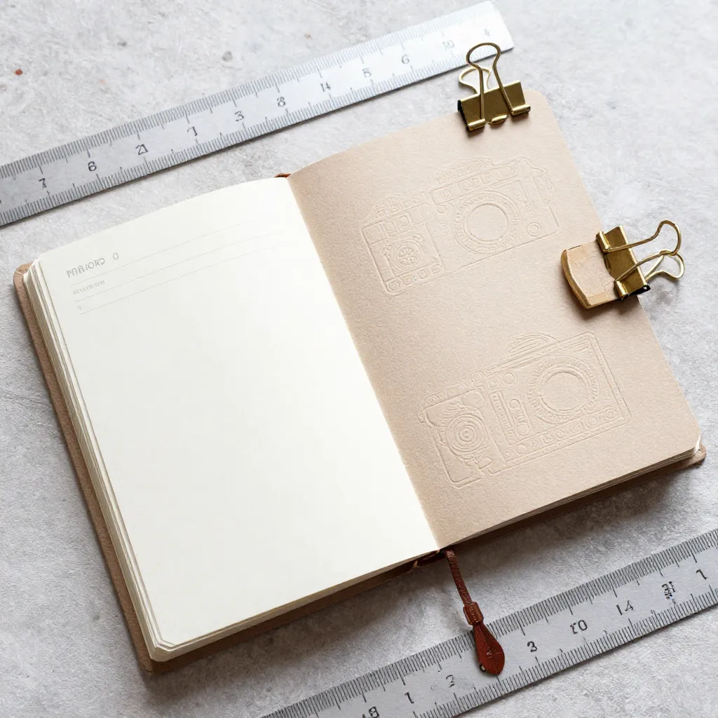Japanese stab-bound notebook